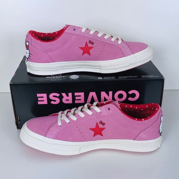 Converse Shoes - Converse Hello Kitty One Star Ox Prism Pink/Fiery